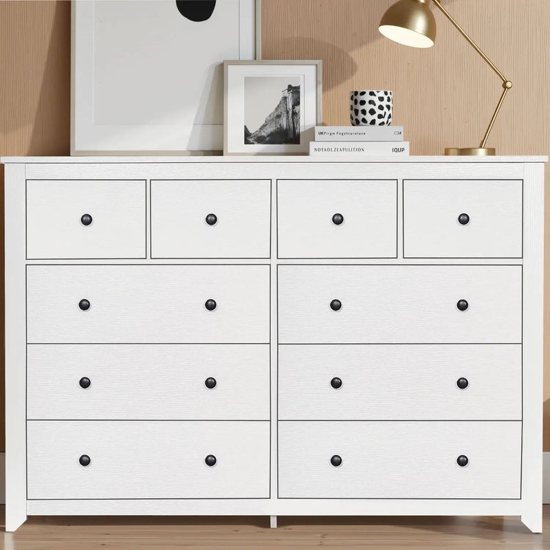 10 Drawer Dresser For Bedroom Ample Storage by HouseOfZazla