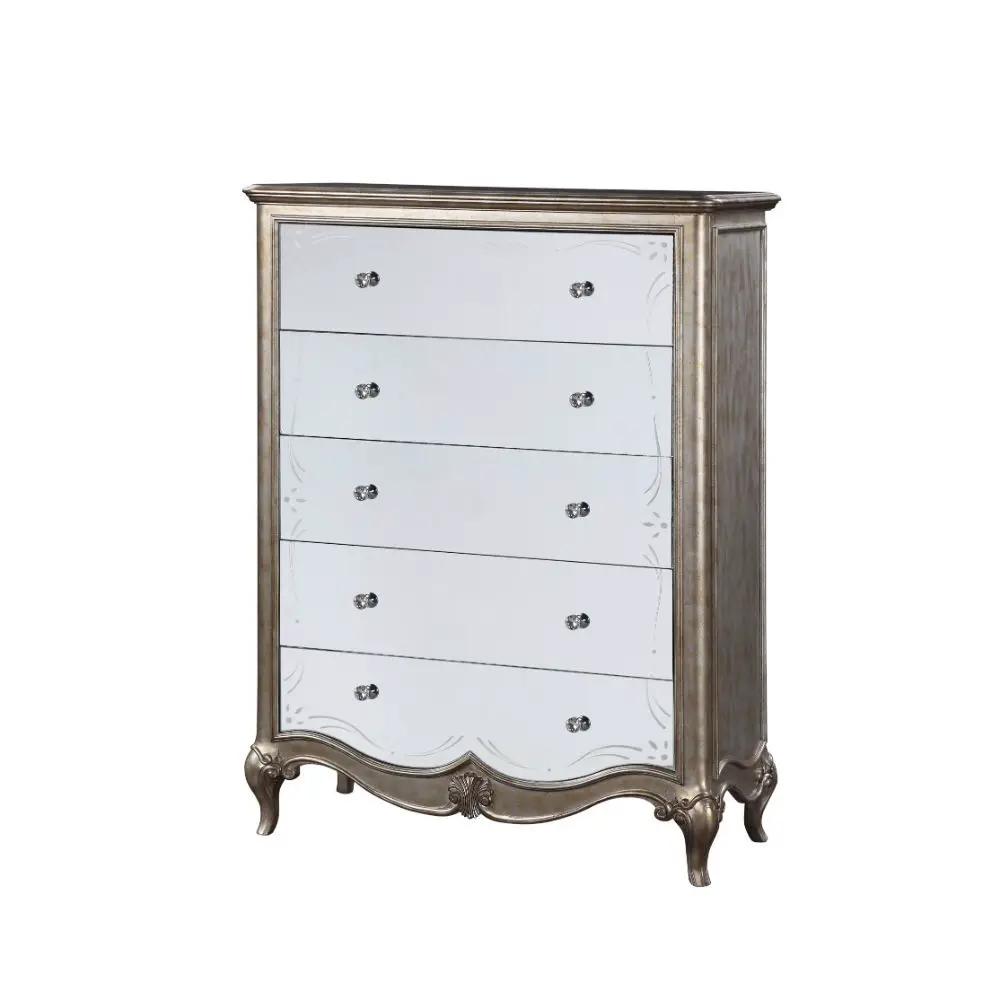 Esteban - Chest - Antique Champagne by Unique Piece Furniture