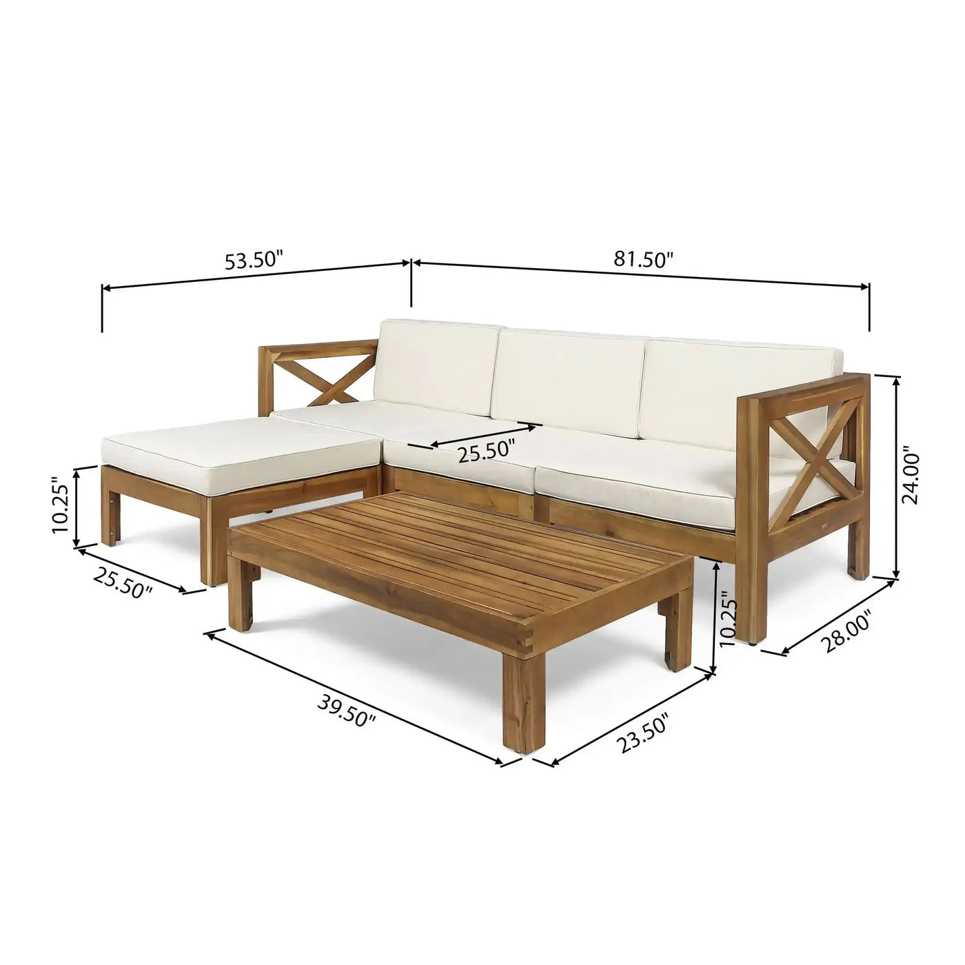 Alcove - L Shape Sofa Set by HouseOfZazla