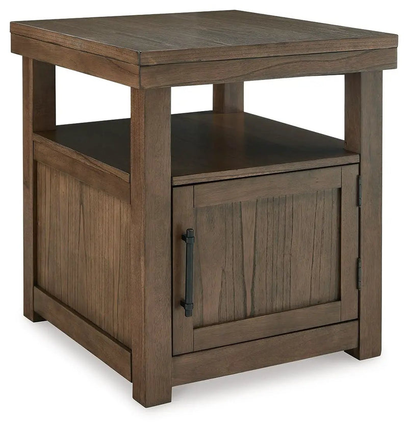 Boardernest - Rectangular End Table - Brown by Unique Piece Furniture