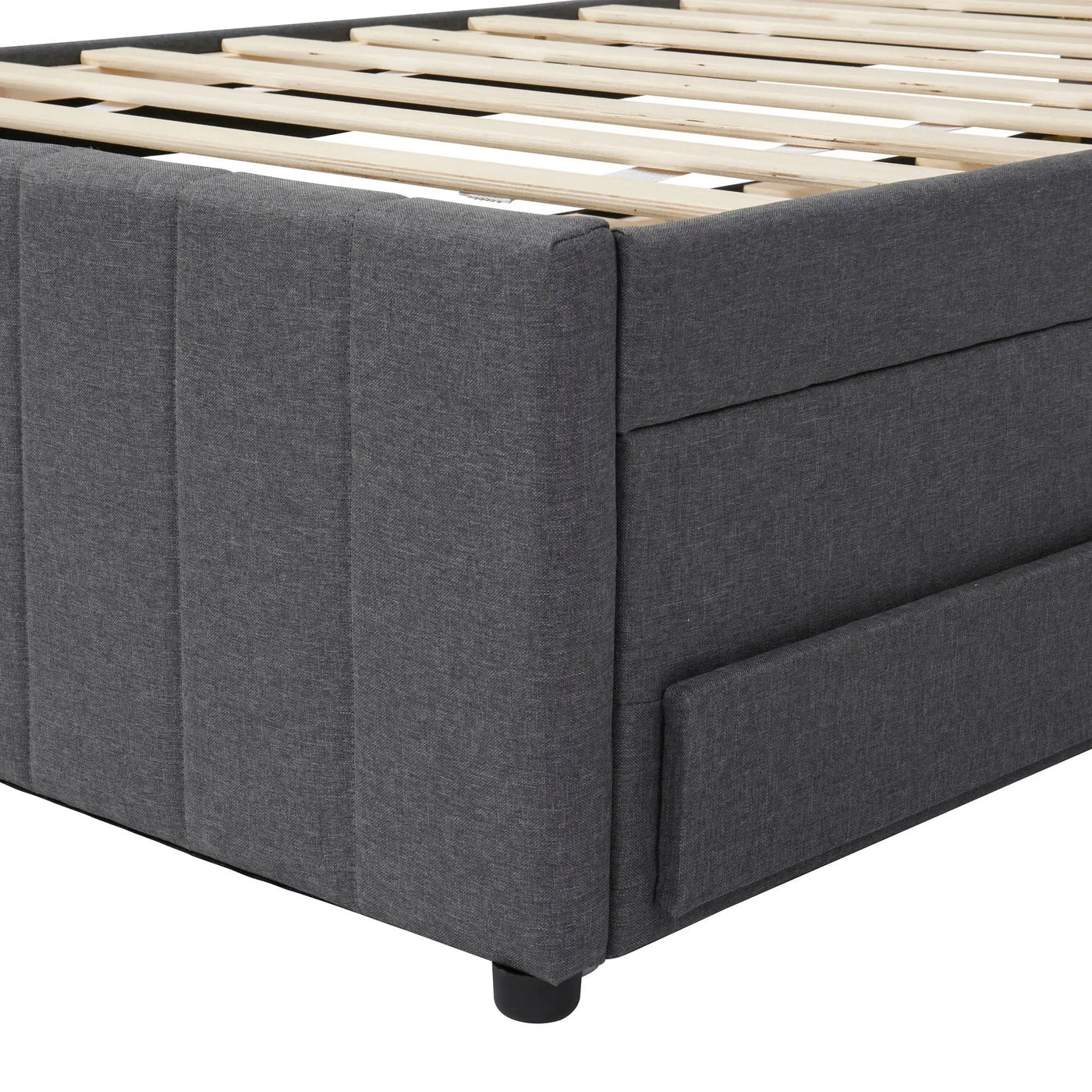 Upholstered Design Platform Bed With Trundle by HouseOfZazla