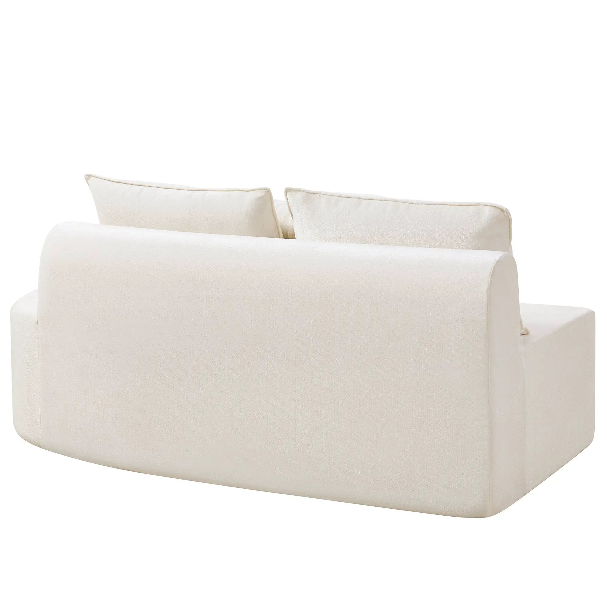 138.6" Modern Curved Modular Sectional Sofa by HouseOfZazla