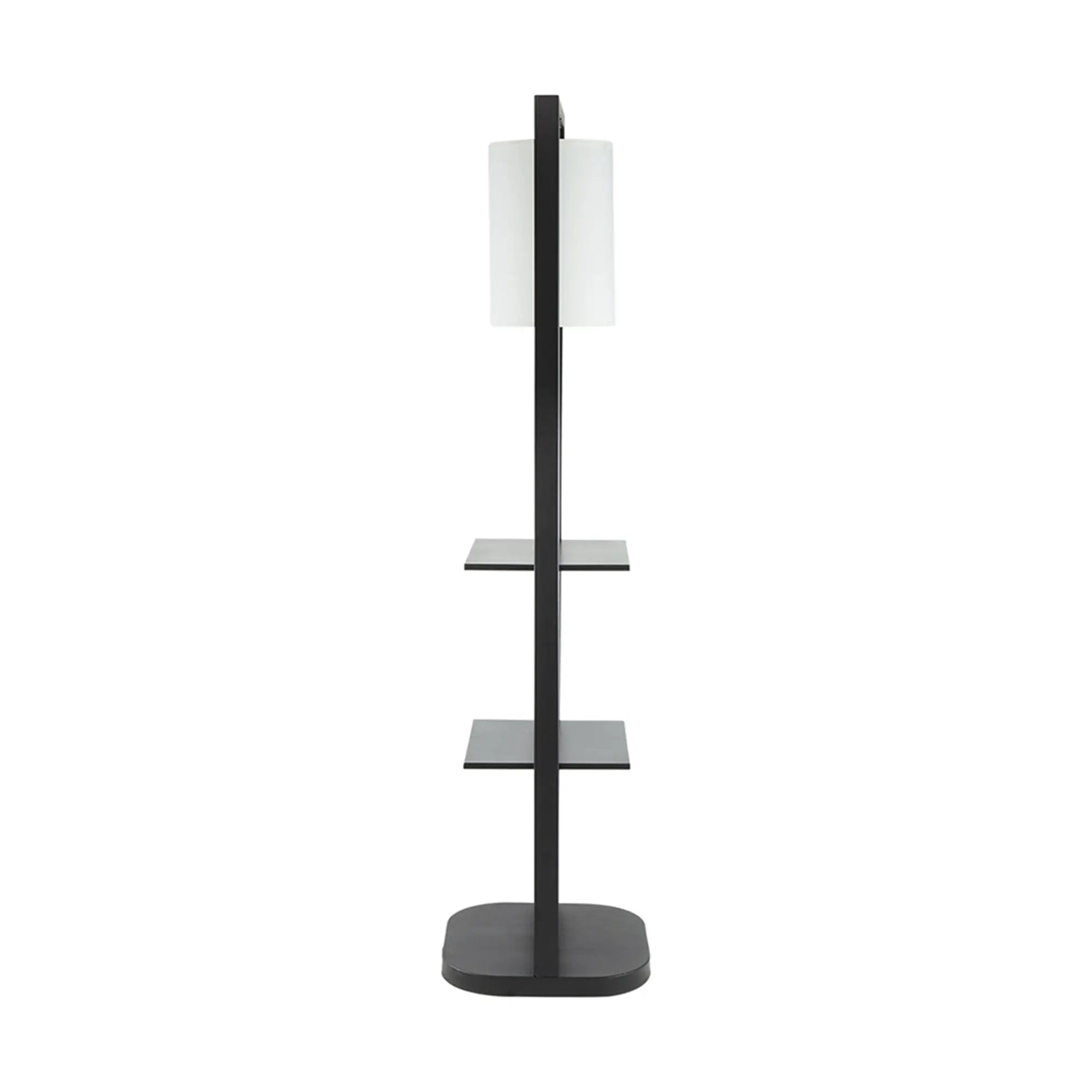 Two Tiered Vertical Shelving Stand with Light by HouseOfZazla