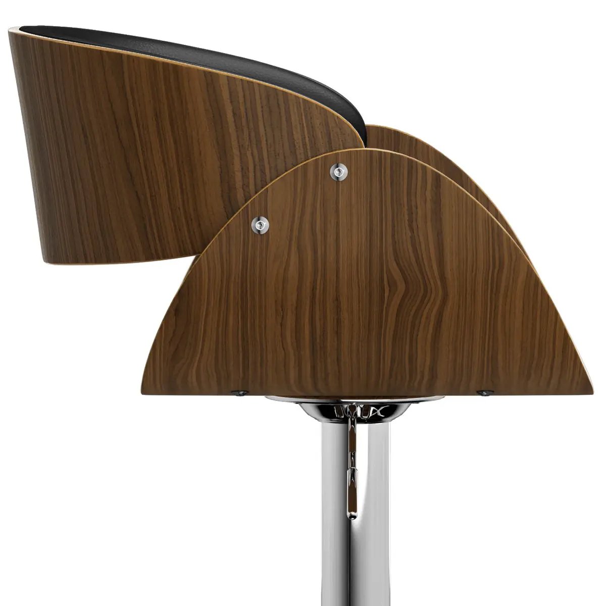 Amery - Mid Century Modern Adjustable Swivel Bar Stool by HouseOfZazla