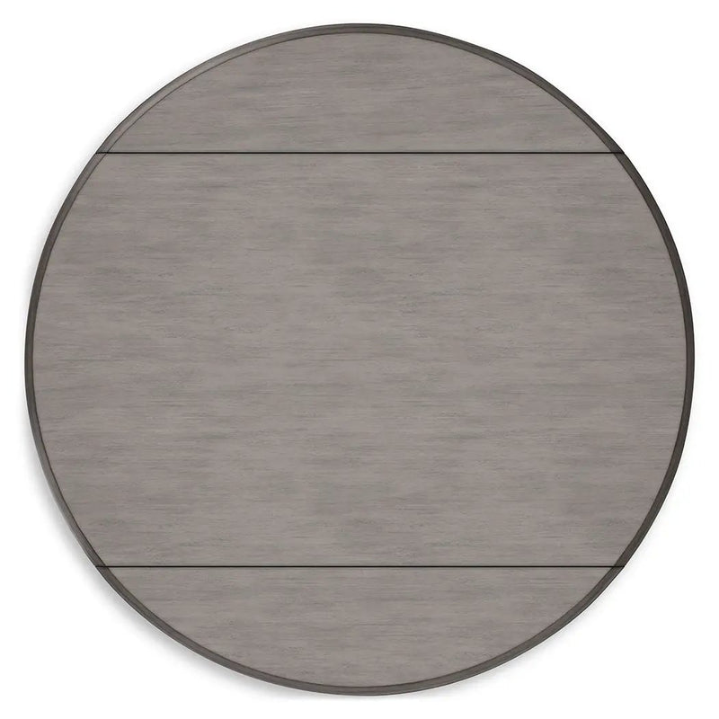Shullden - 5 Pc. - Drop Leaf Table, 4 Side Chairs - Gray by Unique Piece Furniture
