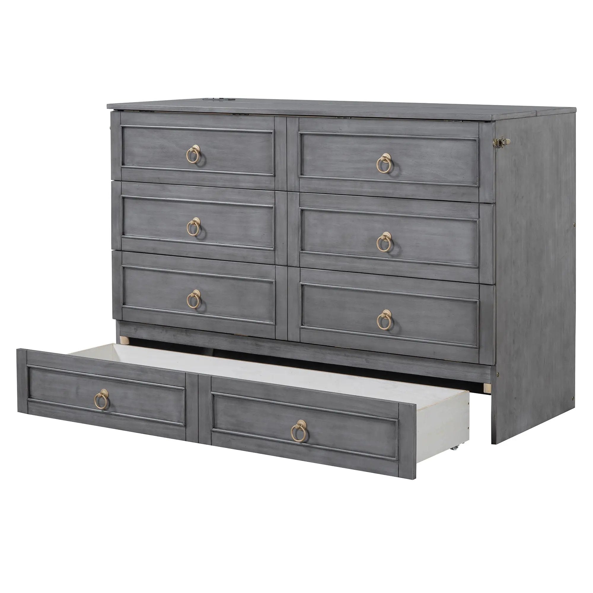 Murphy Bed With Large Drawers And Stylish Design by HouseOfZazla