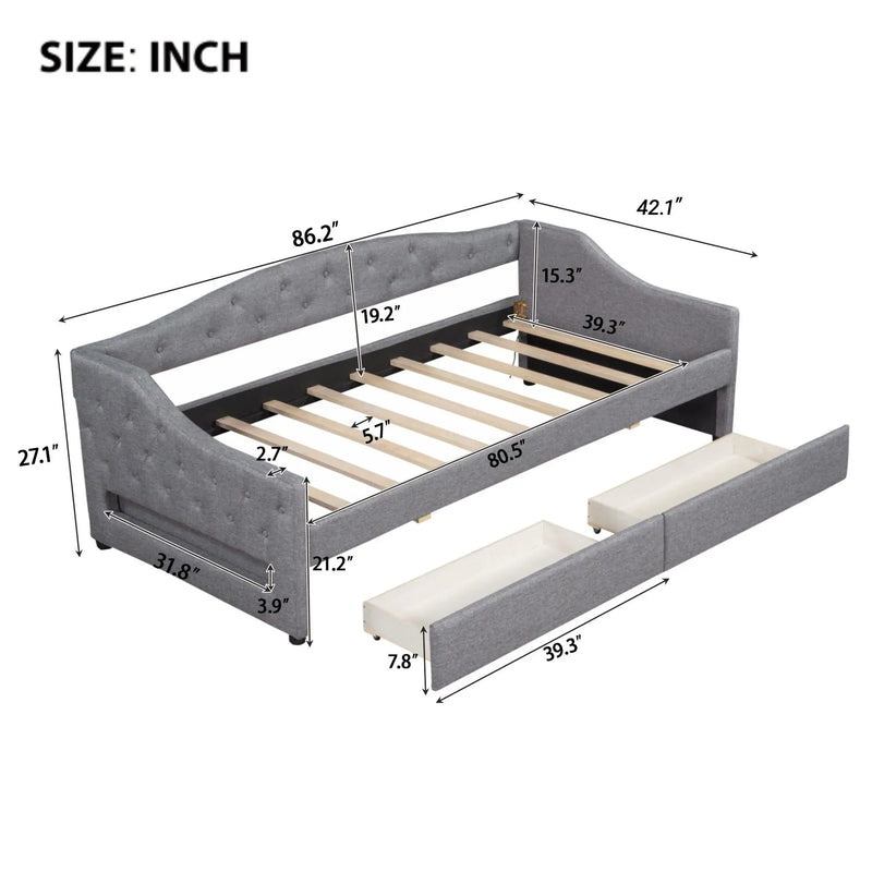 Daybed With LED Belt by Unique Piece Furniture