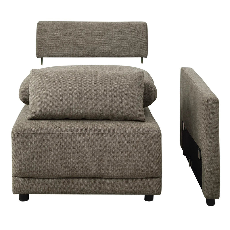 Rylie - Modular Sectional Sofa With Toss Pillows by Unique Piece Furniture