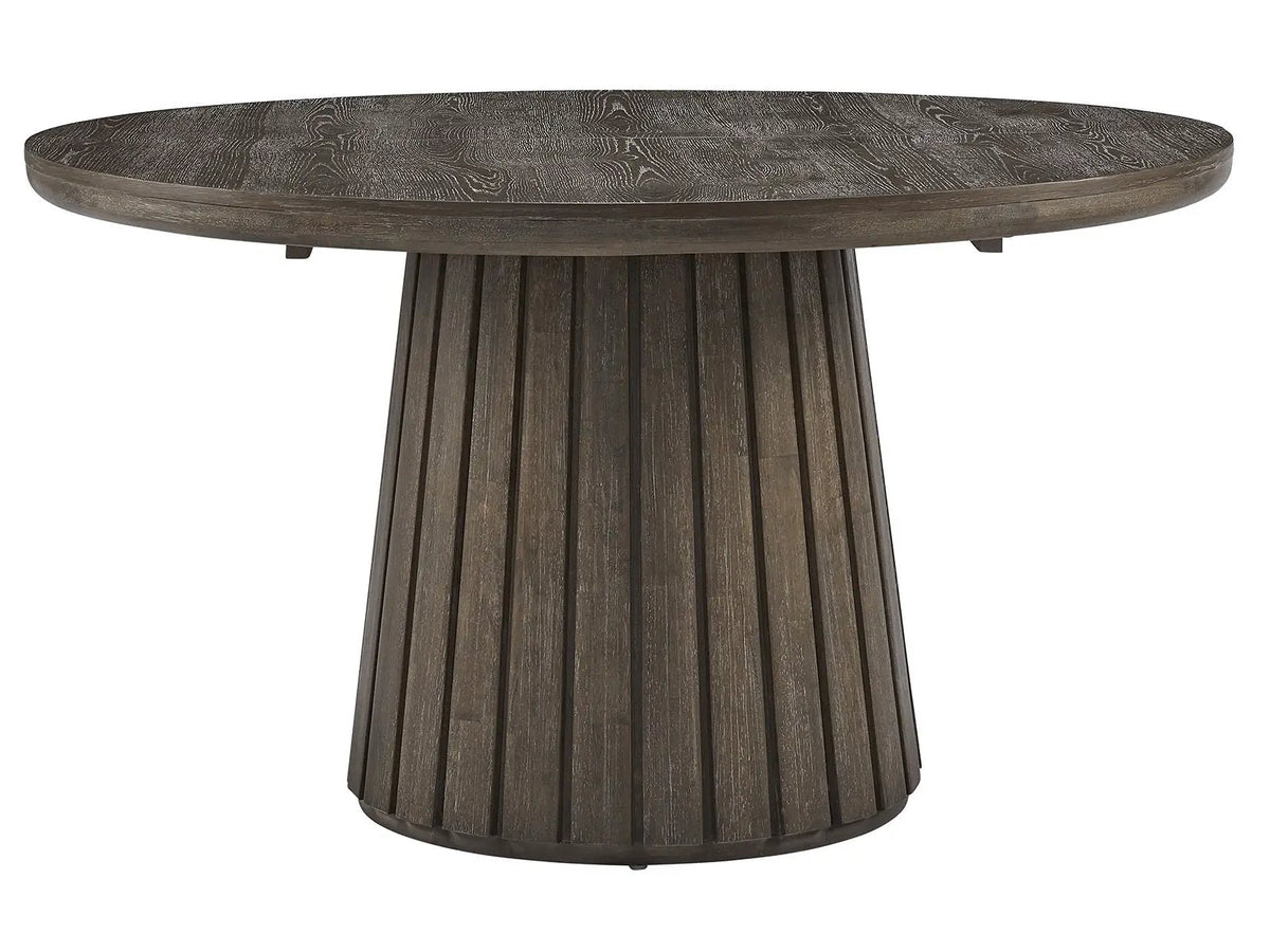 Kavanaugh - Round Dining Table - Weathered Kona Brown, photo 3 of 7