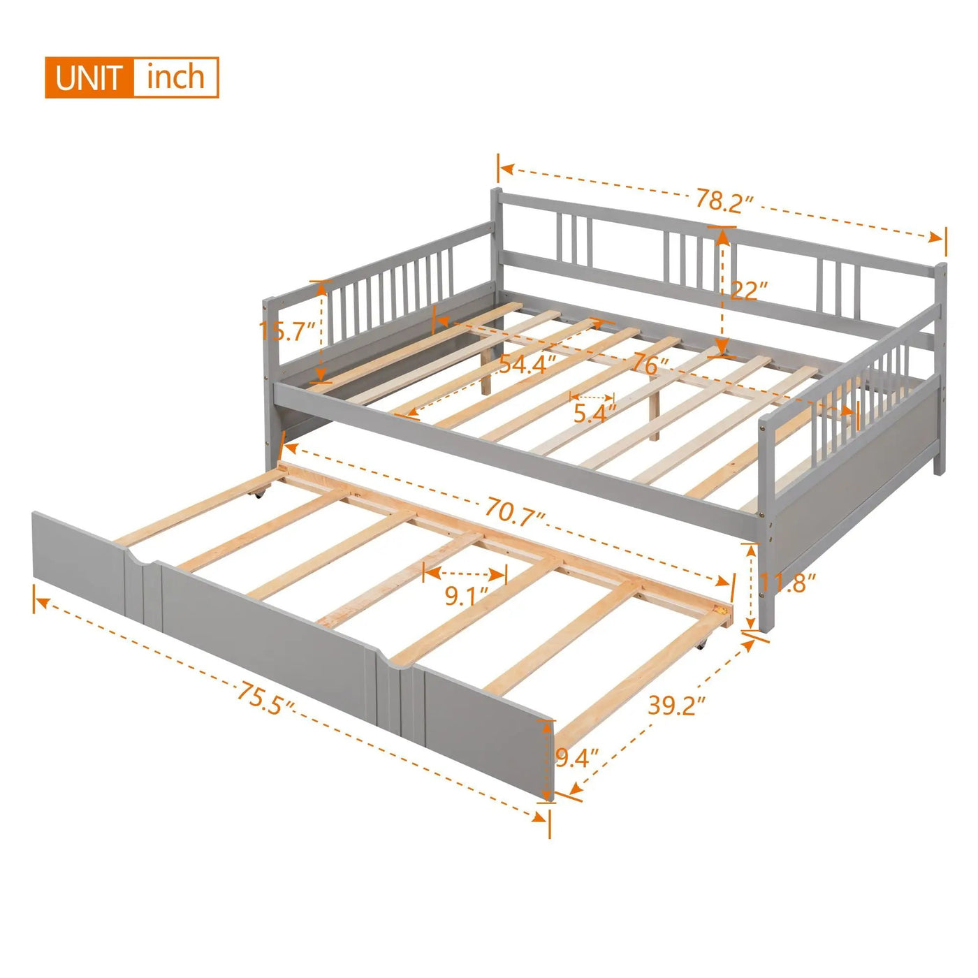 Multifunctional Modern Daybed by Unique Piece Furniture