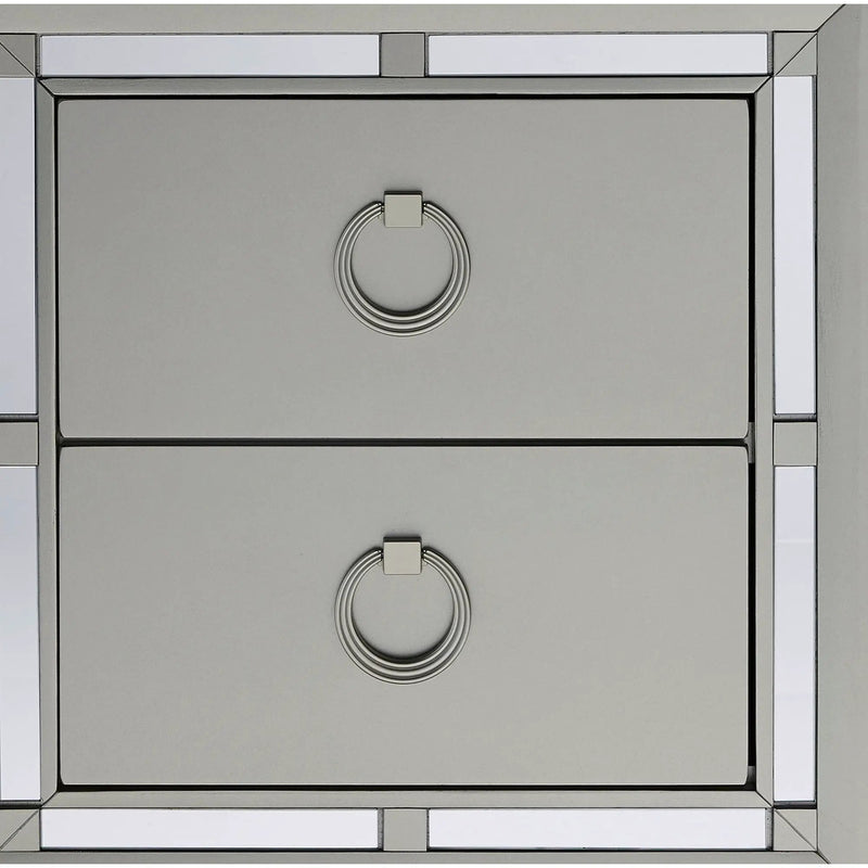 Chloe - Nightstand - Gemstone Silver by Unique Piece Furniture