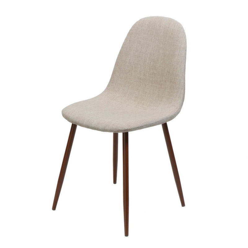 Elegant Dining Chair Set With Fabric by HouseOfZazla