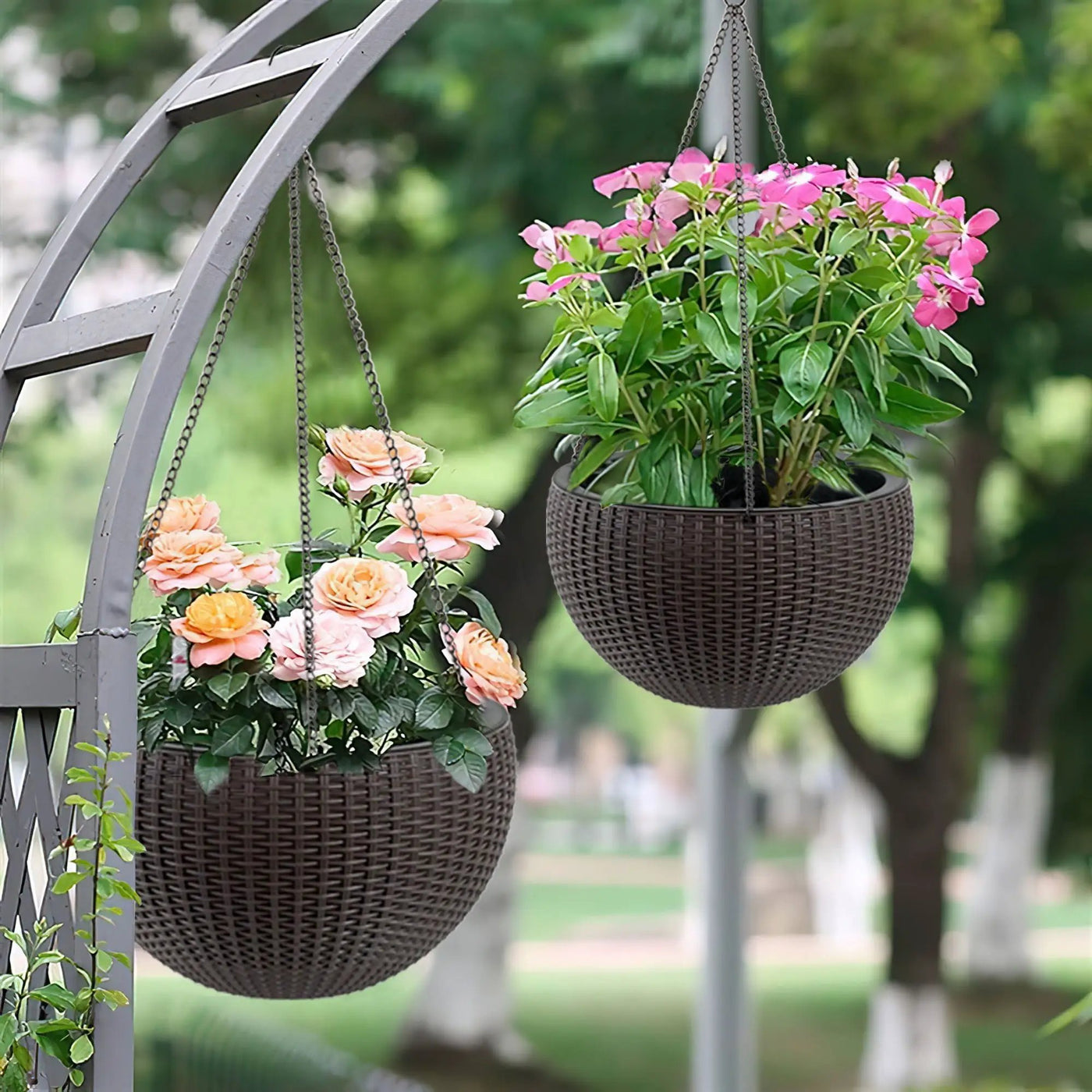 Self Watering Hanging Planter by HouseOfZazla