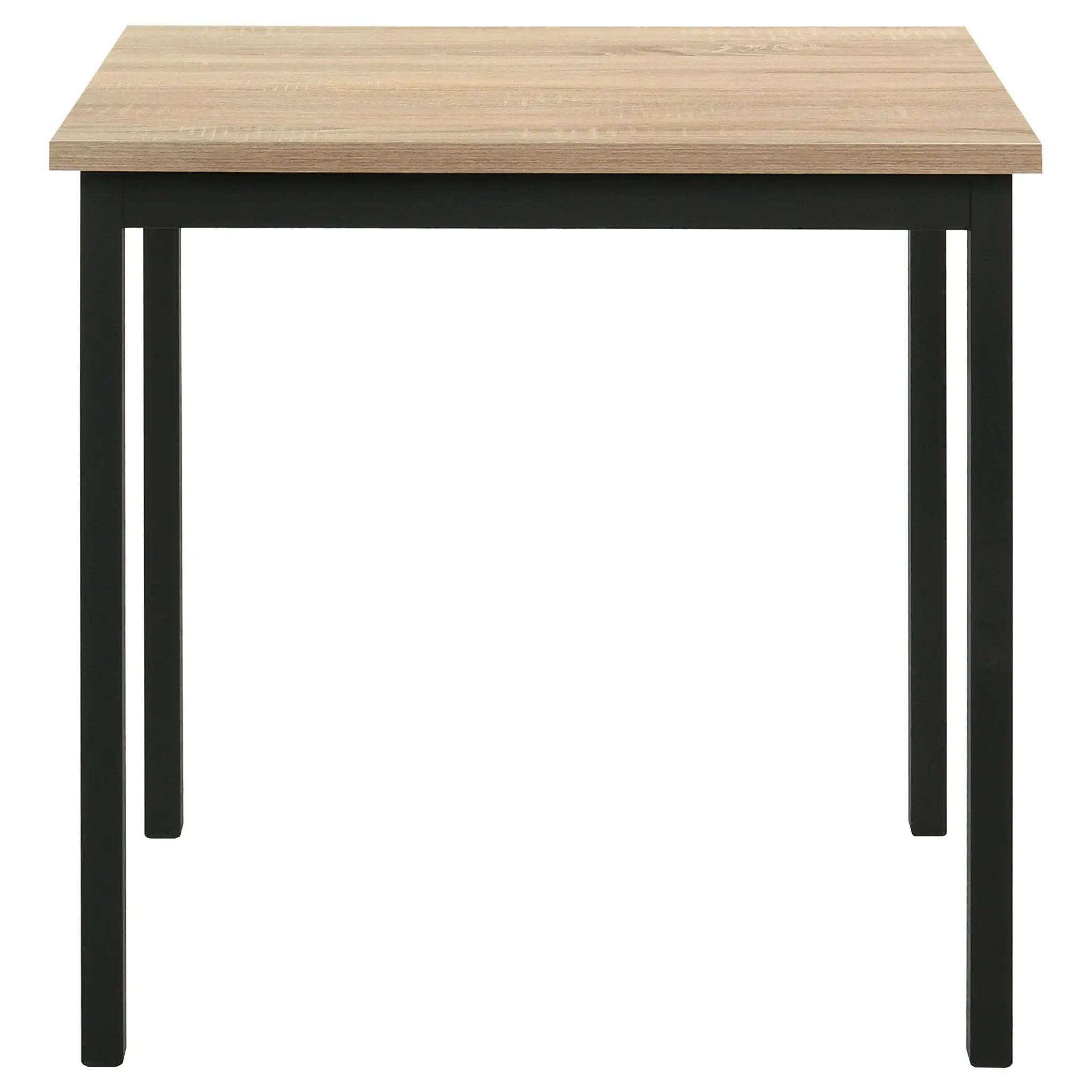 Garza Space Saving Rectangular Dining Table Greige Oak by Unique Piece Furniture