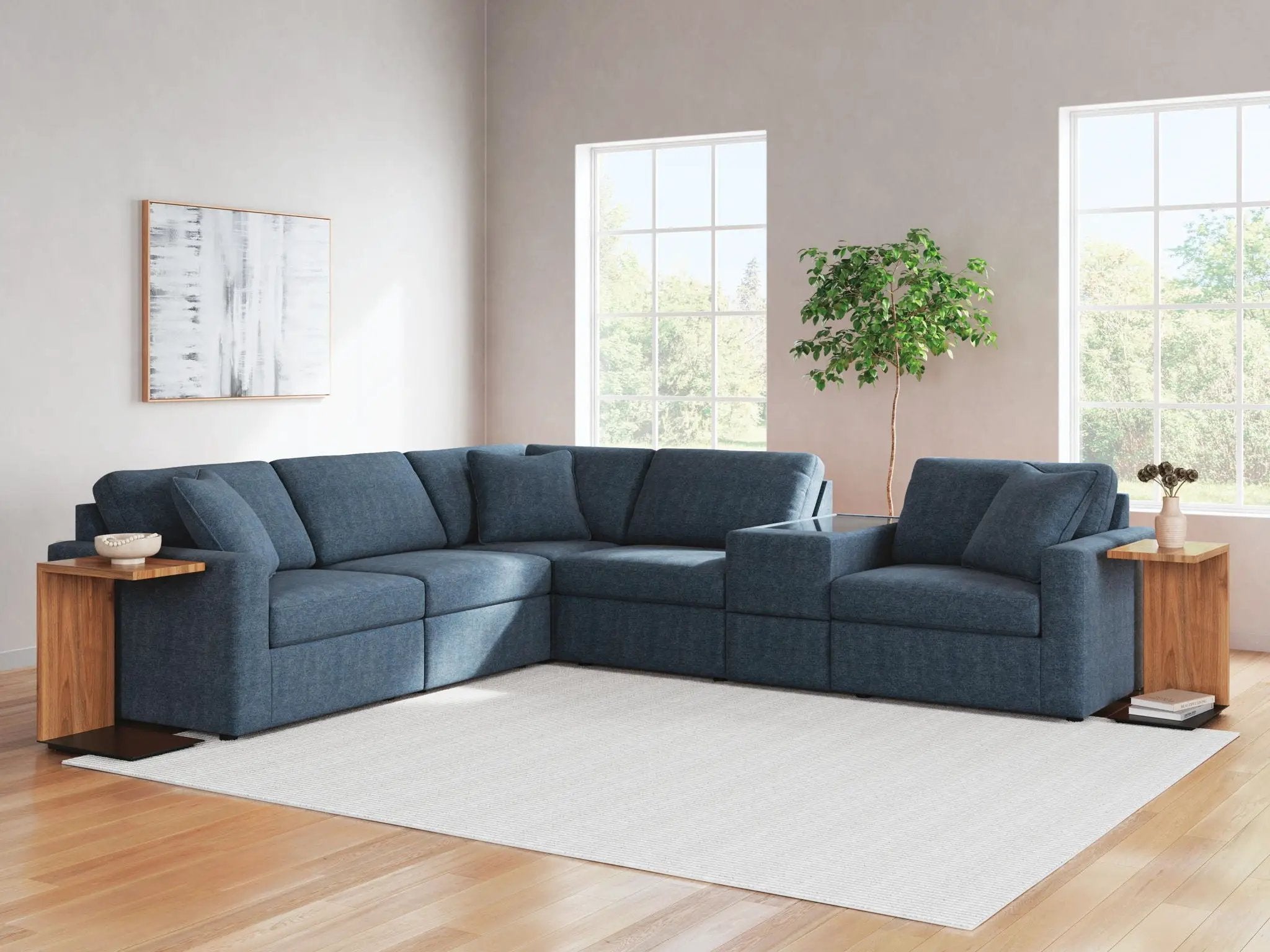 Modmax - Sectional - Ink by Unique Piece Furniture