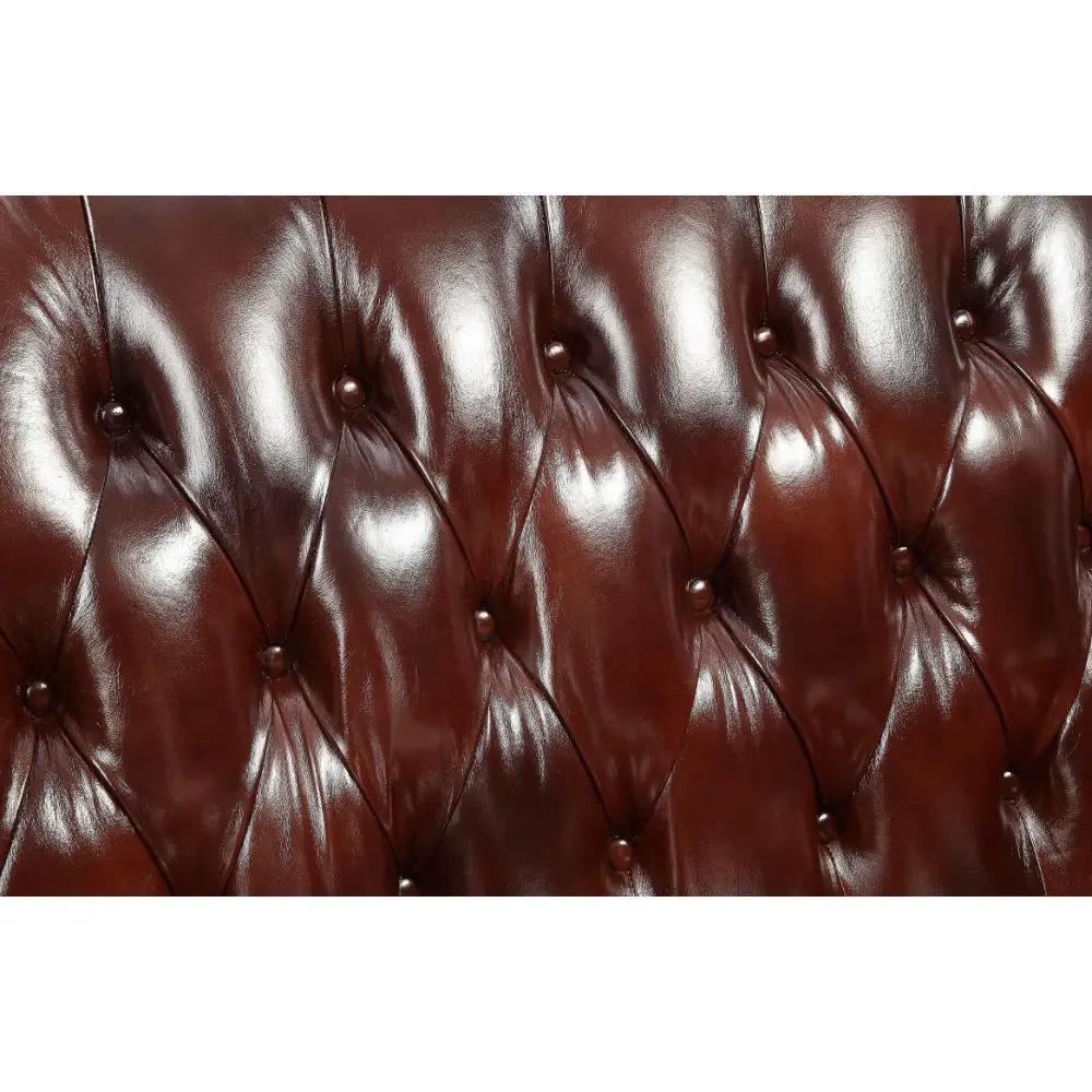 Eustoma - Chair - Cherry Top Grain Leather Match & Walnut by Unique Piece Furniture