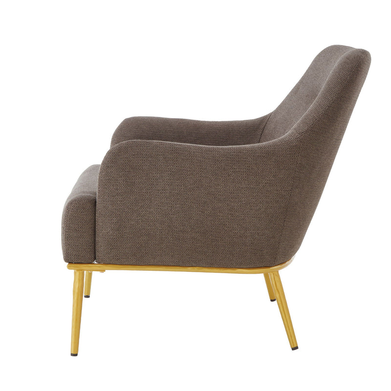 Modern Elegance Accent Chair With Curved Backrest by HouseOfZazla