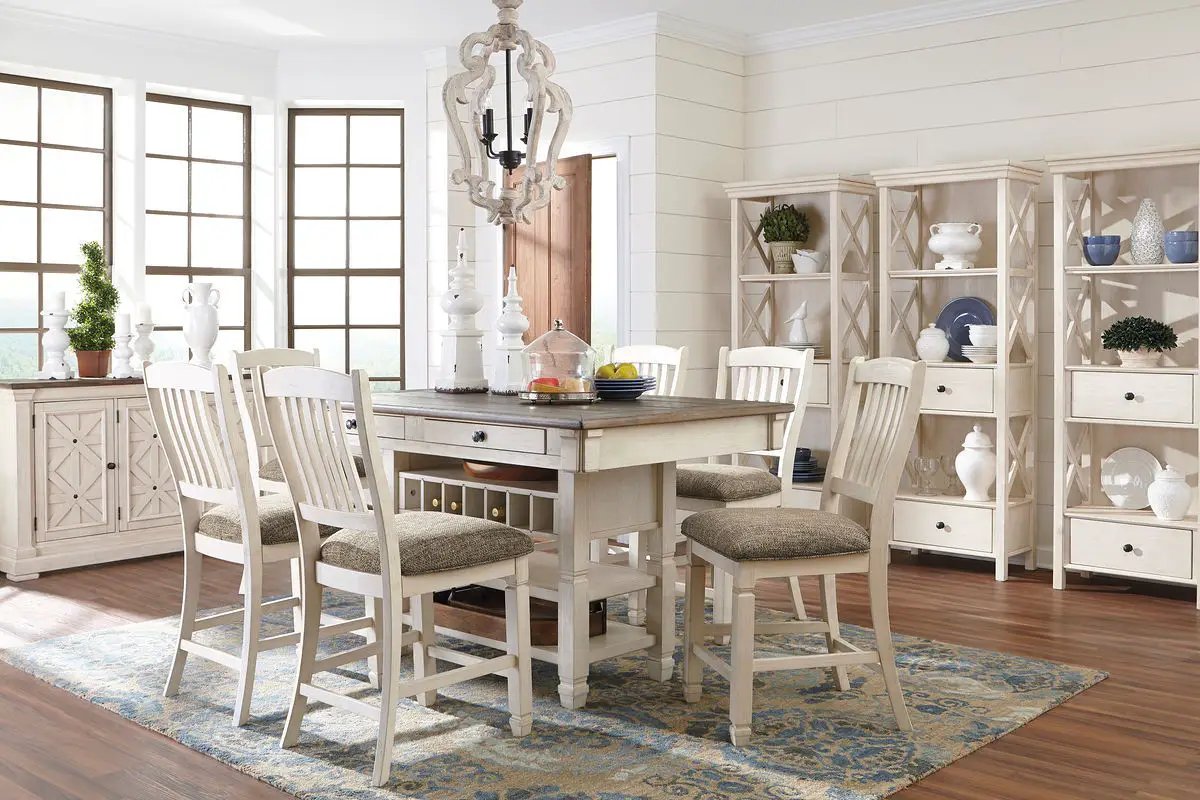 Bolanburg - Rectangular Counter Table Set by Unique Piece Furniture