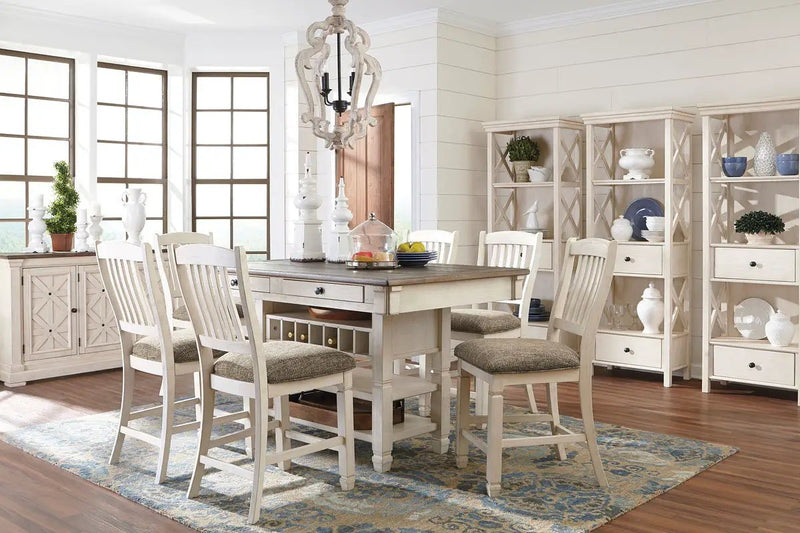 Bolanburg - Rectangular Counter Table Set by Unique Piece Furniture