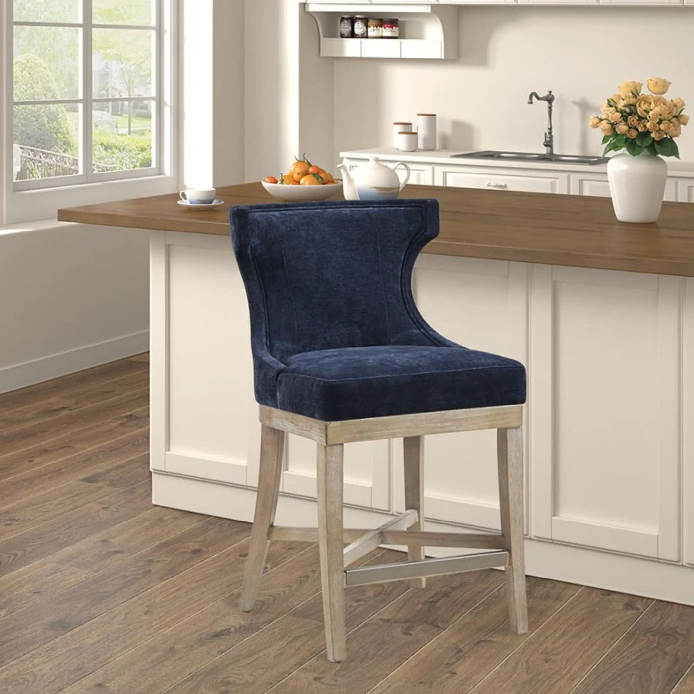 Carson - Counter Stool With Swivel Seat by HouseOfZazla