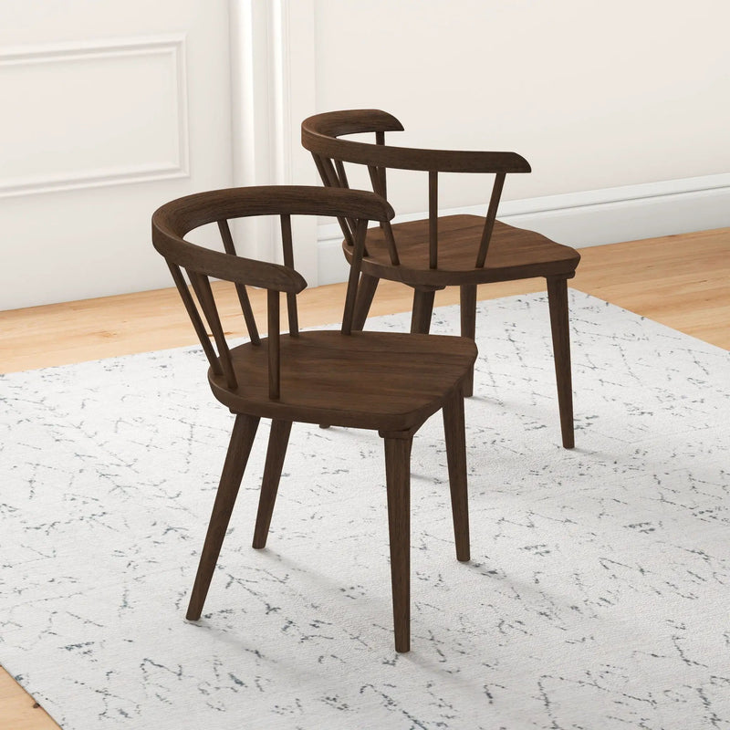 Kingsley - Dining Chair (Set of 2) - Brown by Unique Piece Furniture