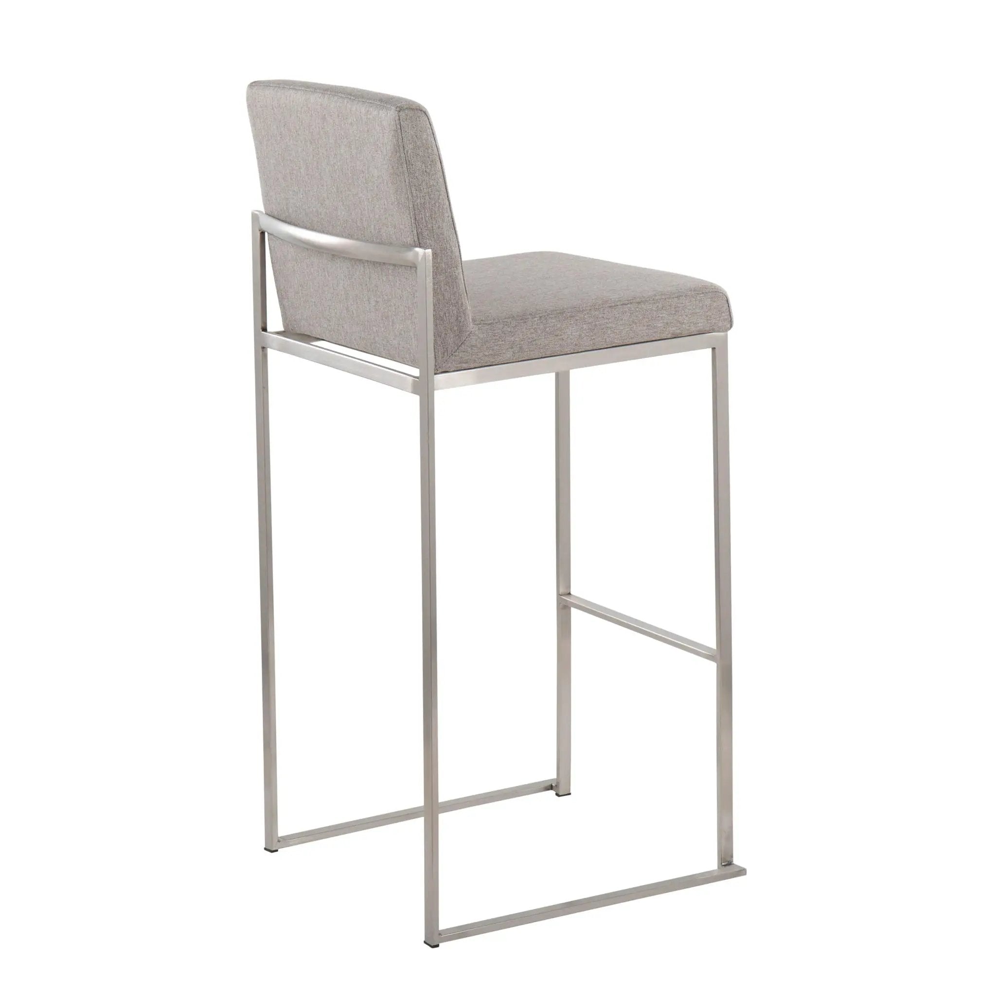 Fuji - Contemporary And Modern Elegance High Back Barstool by Unique Piece Furniture
