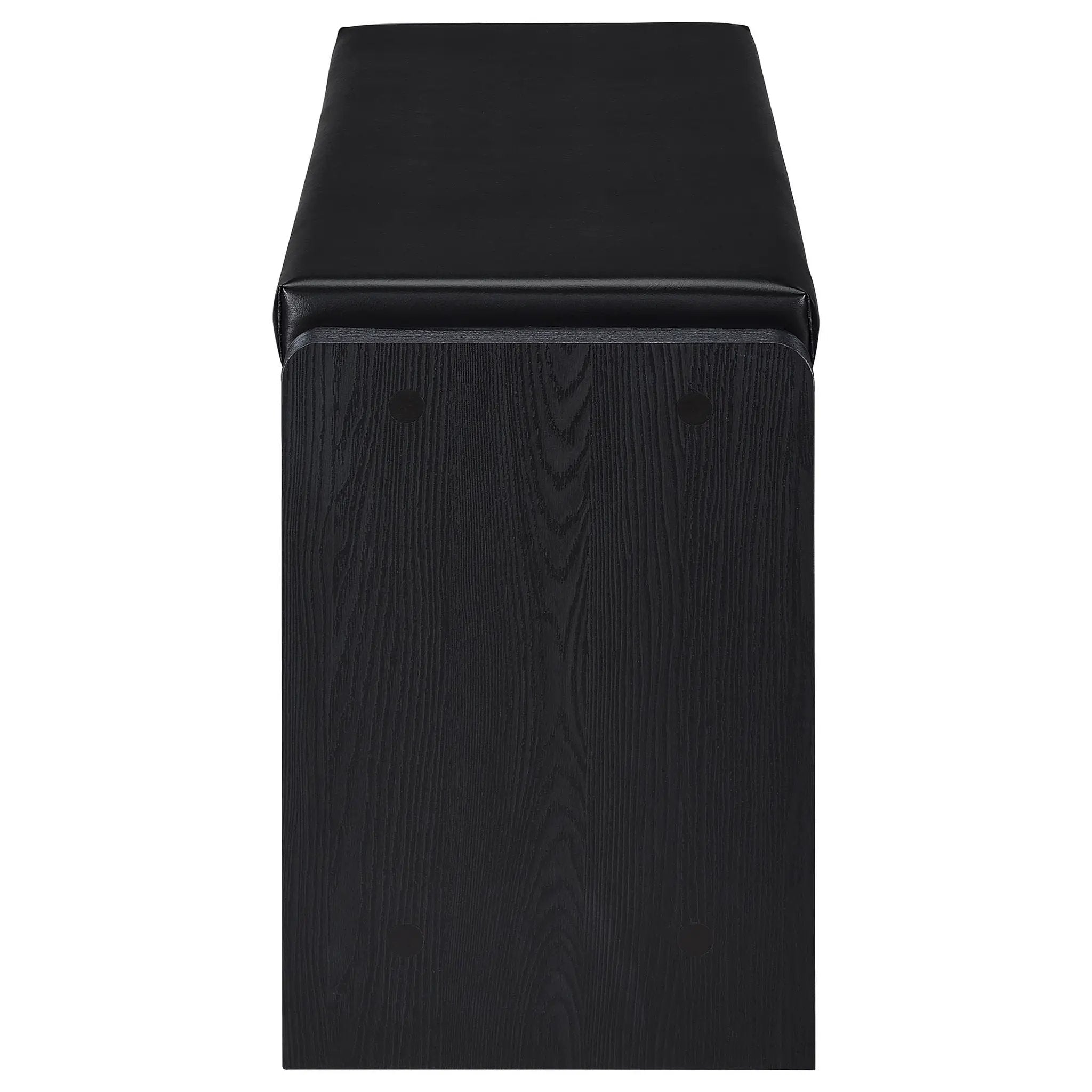 Arrington Storage Bench Black by Unique Piece Furniture
