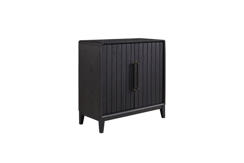 Ample Storage Bar Cabinet with Wine Glass Storage - Black, photo 4 of 5