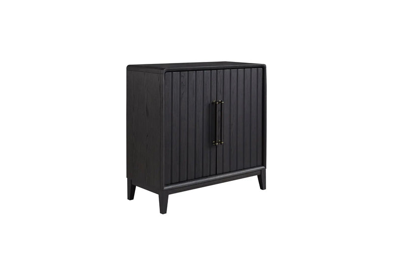 Ample Storage Bar Cabinet - Peppercorn by HouseOfZazla