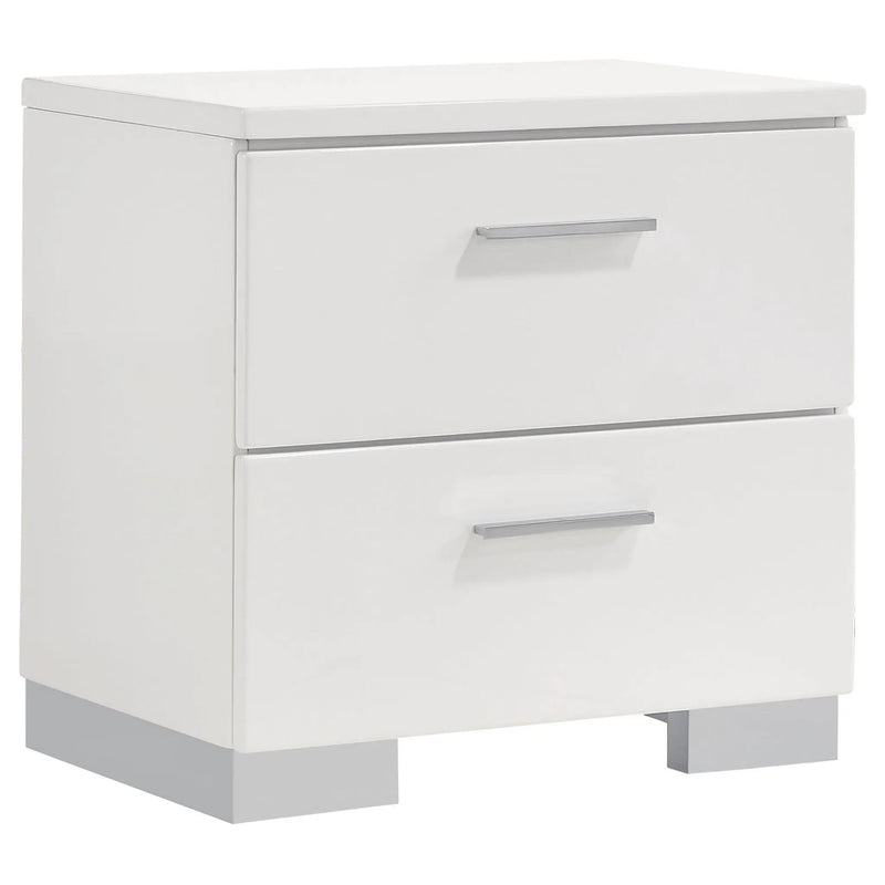 Felicity 5-piece Eastern King Platform Bedroom Set White by Unique Piece Furniture