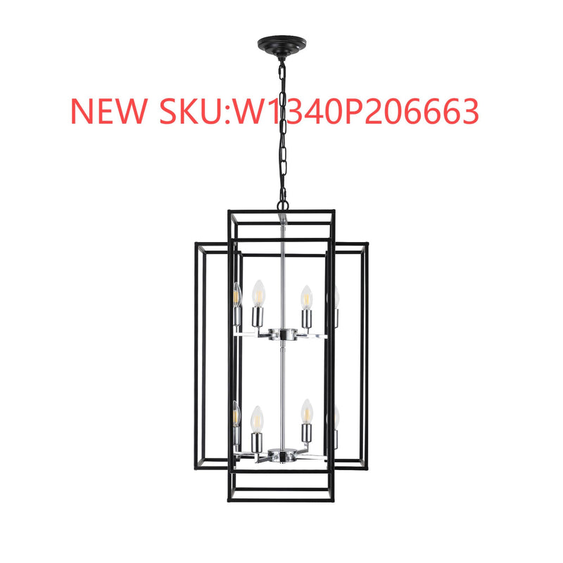 Geometric Foyer Chandelier by HouseOfZazla