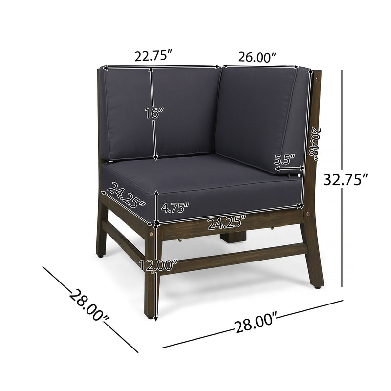 Perla Corner Chair by HouseOfZazla