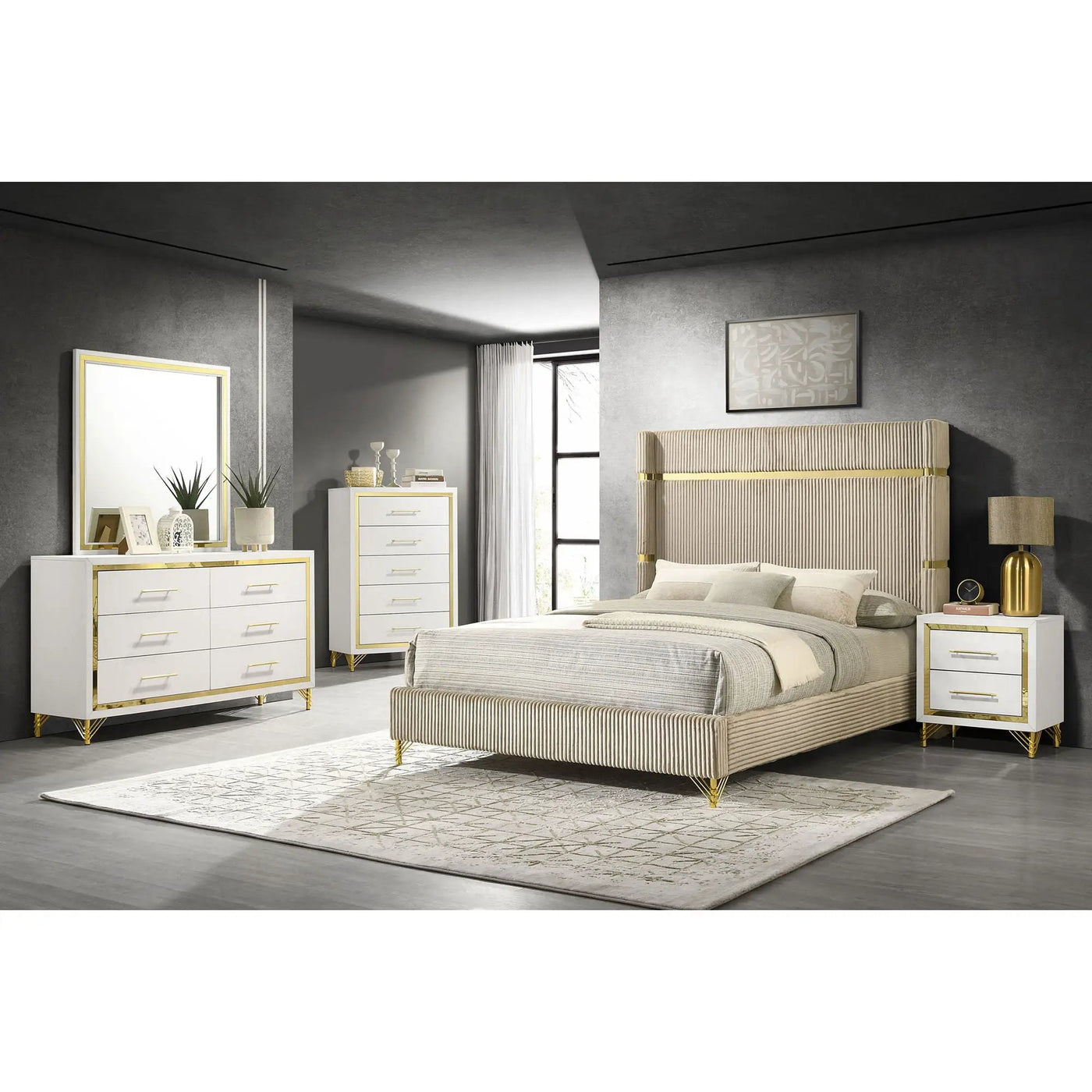 Malcolm - Wingback Bed by HouseOfZazla