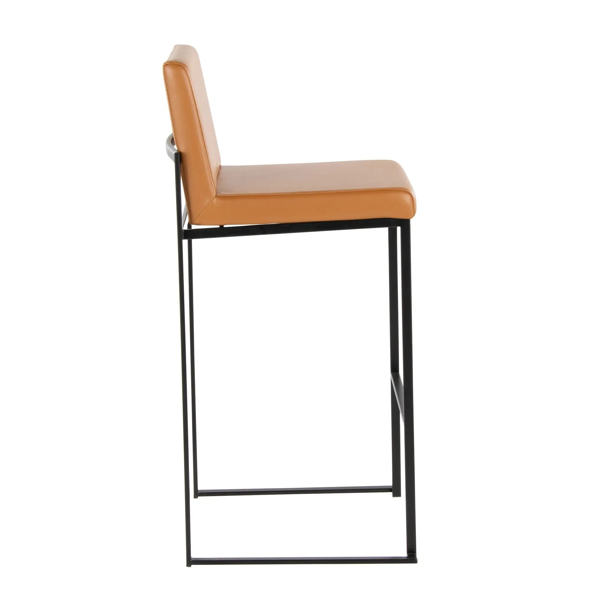 Fuji - Contemporary High Back Barstool Elegant Design by HouseOfZazla