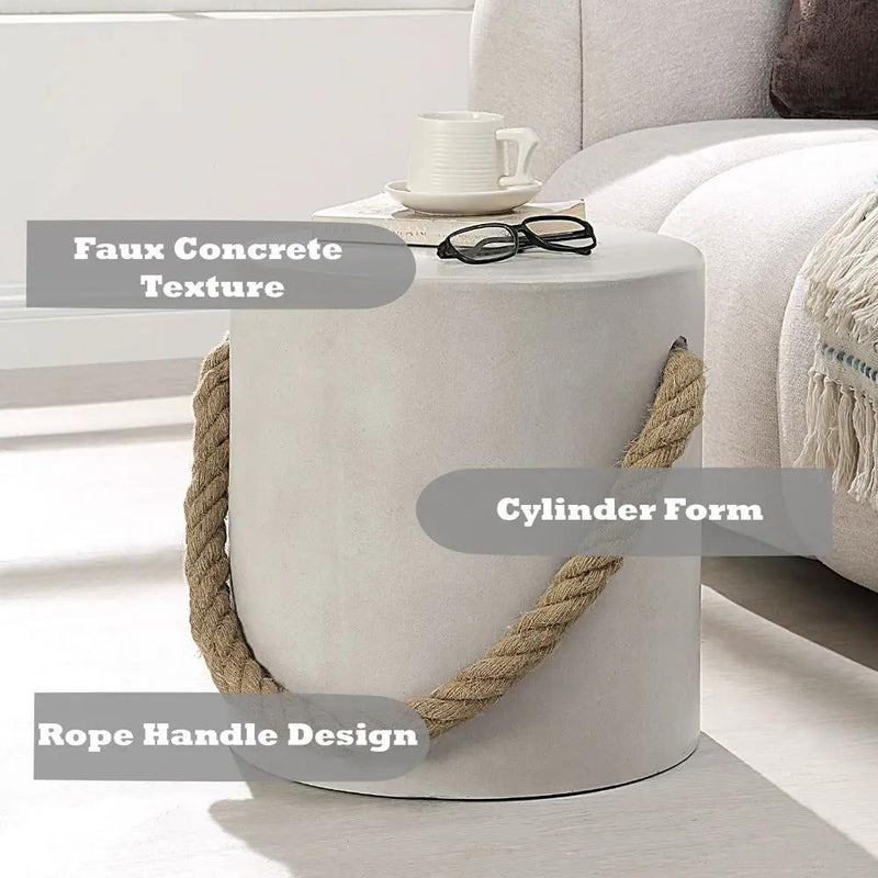 Gene - Accent Table - Natural Gray by Unique Piece Furniture