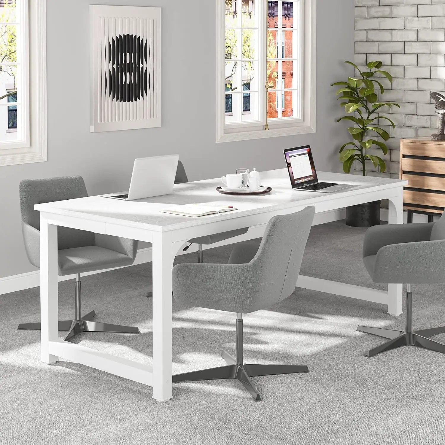 70.8" Executive Office Desk by HouseOfZazla