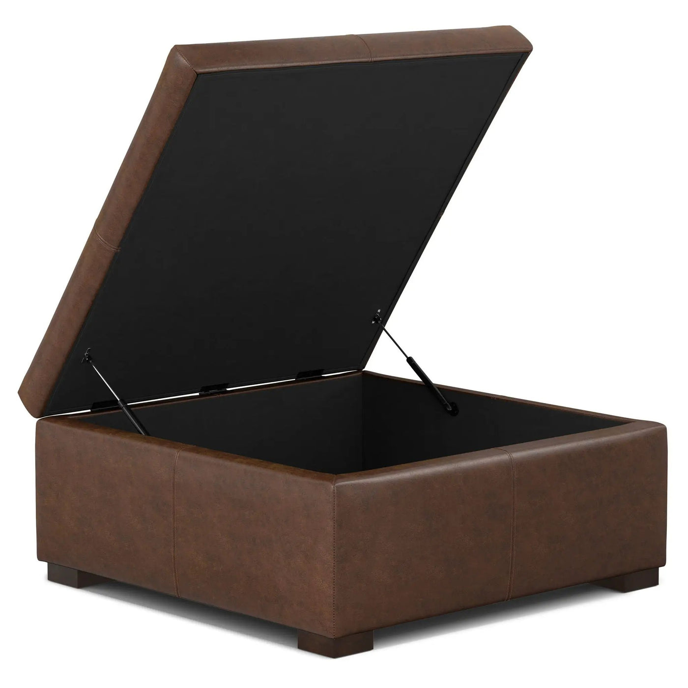 Gabbie - Coffee Table Upholstered Storage Ottoman by HouseOfZazla