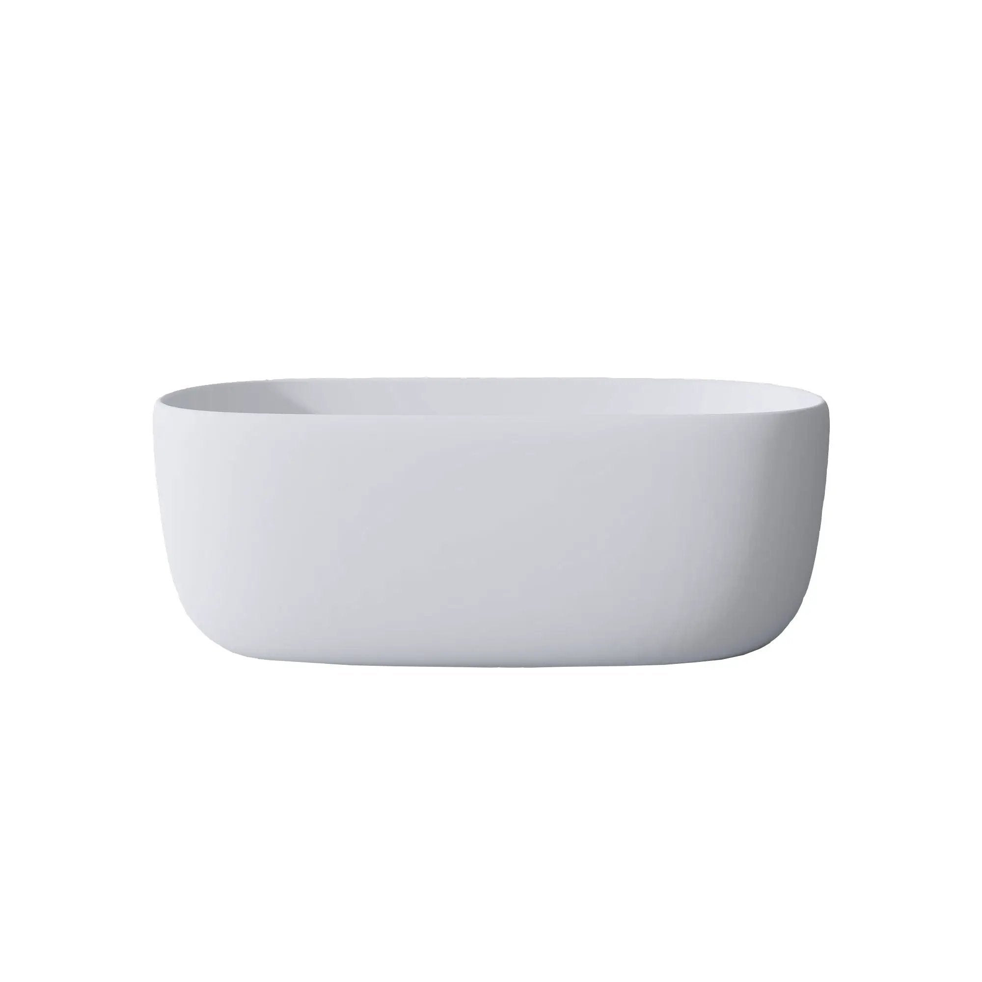 51" Freestanding Bathtub in Matte White by HouseOfZazla