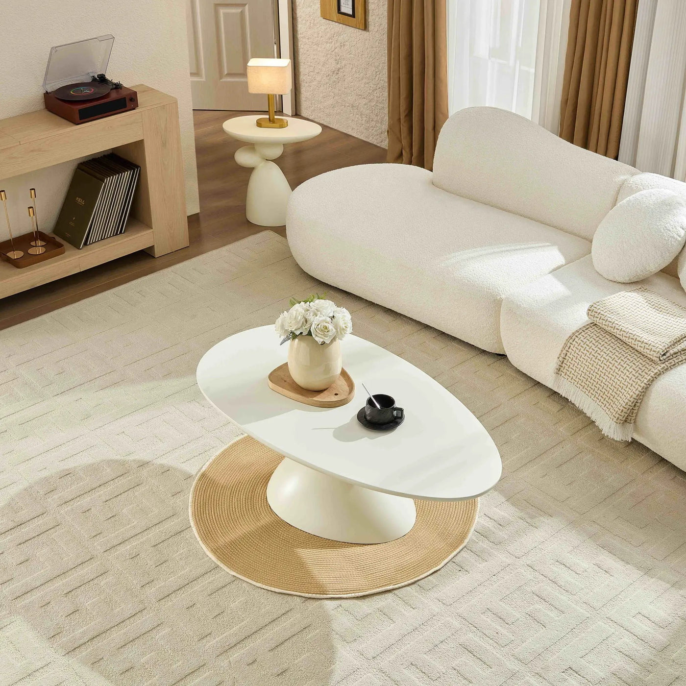 Lucky Stone Shaped Table by HouseOfZazla