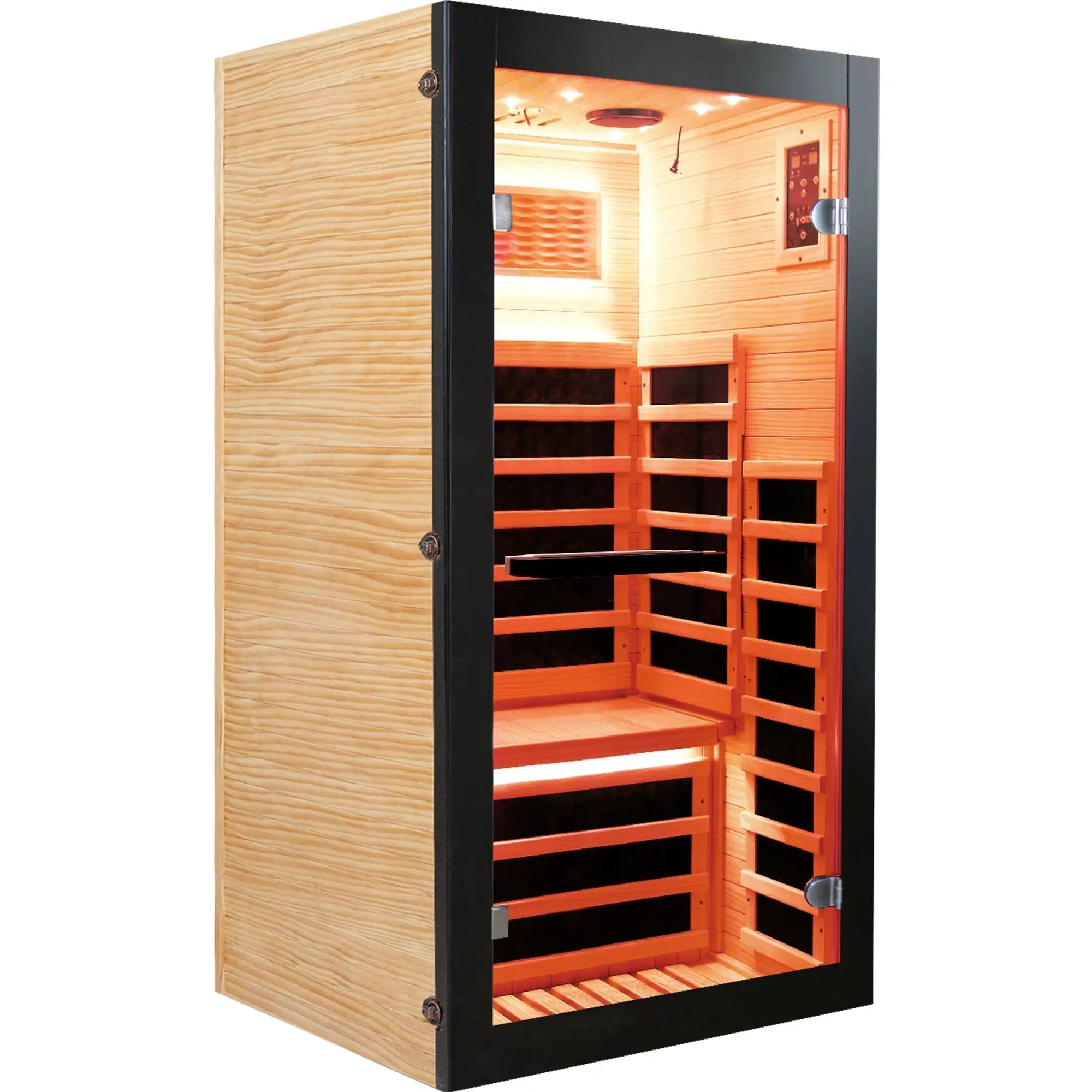 Single-person sauna cabin by HouseOfZazla