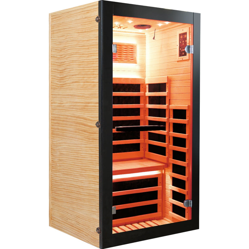 Single-person sauna cabin by HouseOfZazla