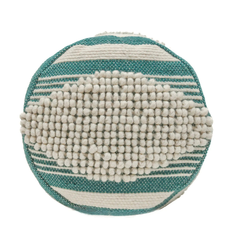 Diamond - Handcrafted Cylindrical Pouf by Unique Piece Furniture
