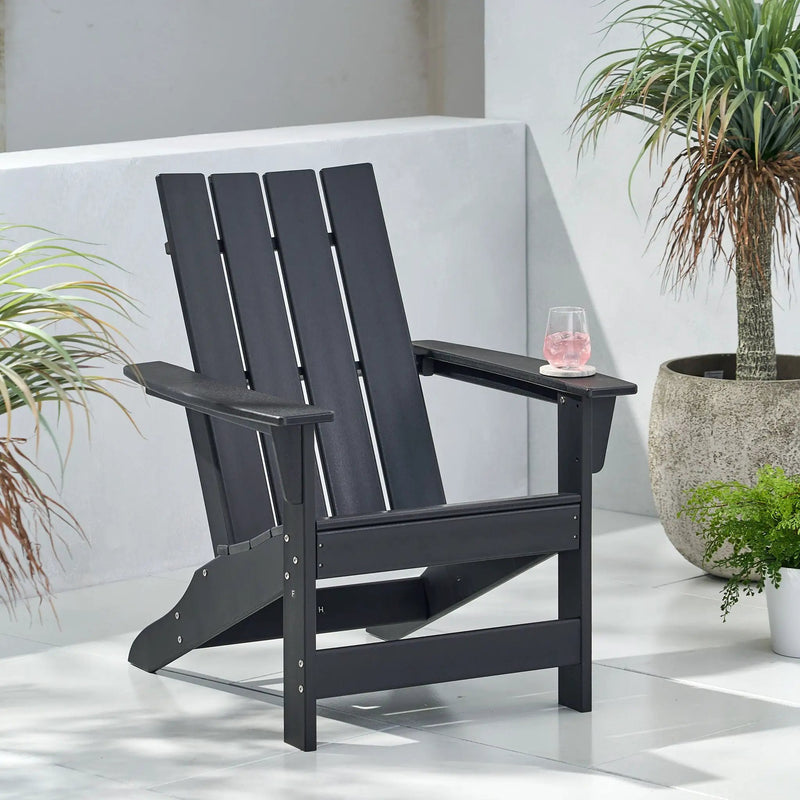 Enigmara Outdoor High Density Resin Adirondack Chair by HouseOfZazla