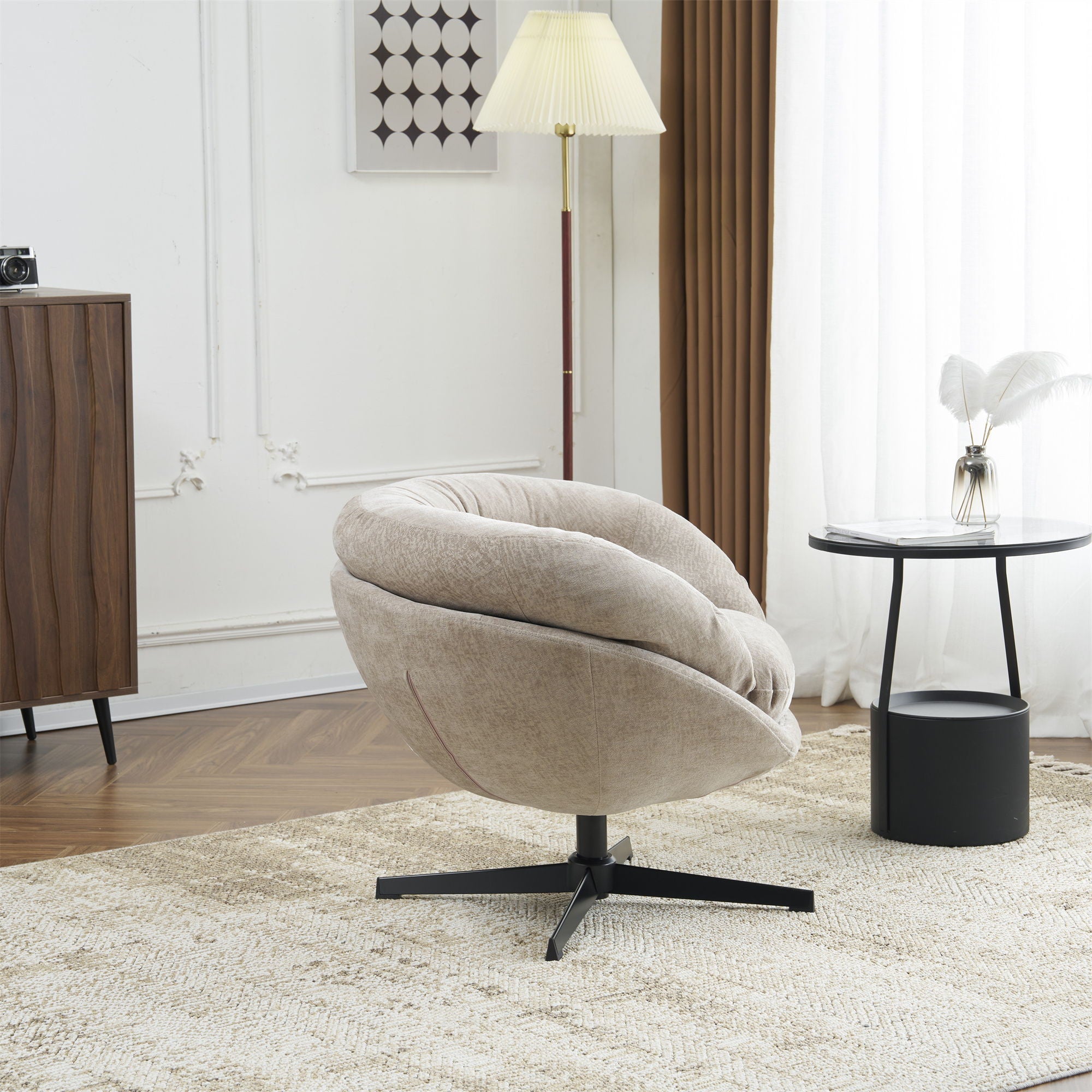 Modern Office Chair With 360 Degree Swivel by HouseOfZazla