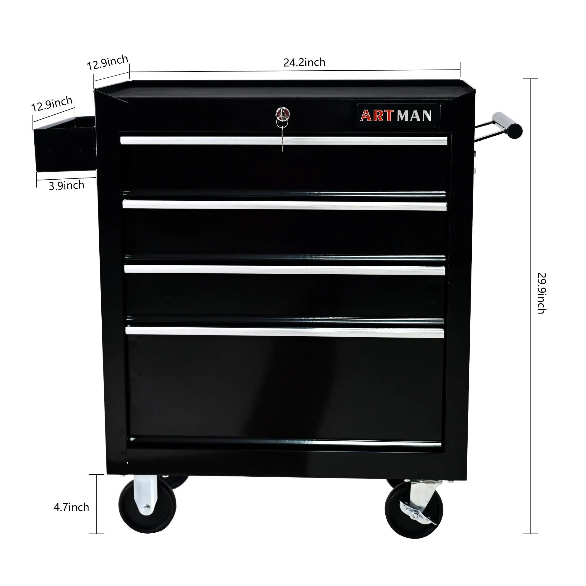 Multifunctional Tool Cart With Wheels And Drawers by HouseOfZazla