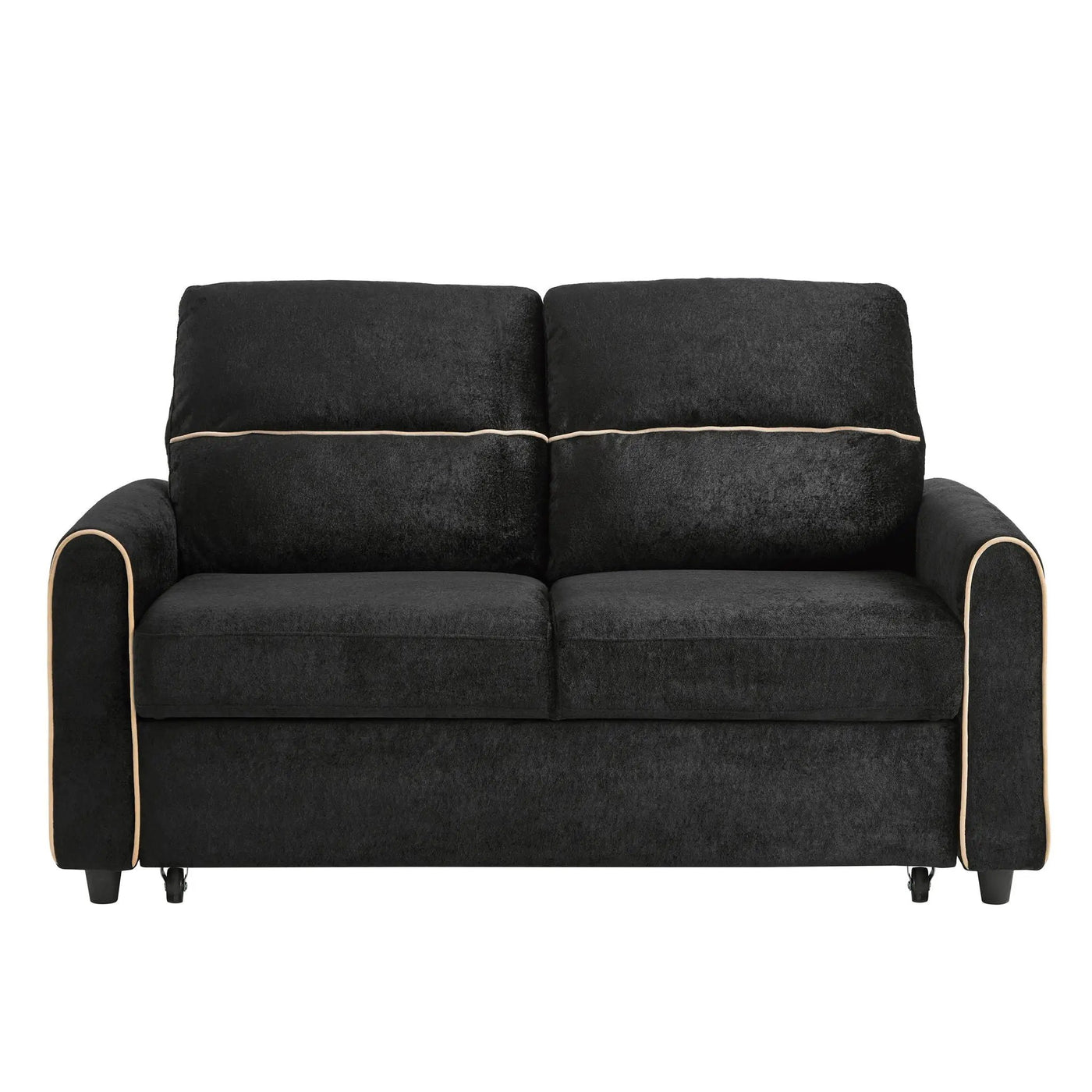 Pull Out Sofa Bed With Adjustable Backrest And USB Charging Ports by HouseOfZazla