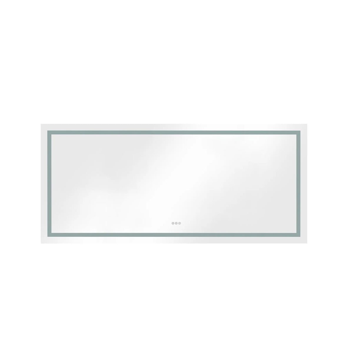 72" x 32" LED Bathroom Mirror with Front and Backlight by HouseOfZazla