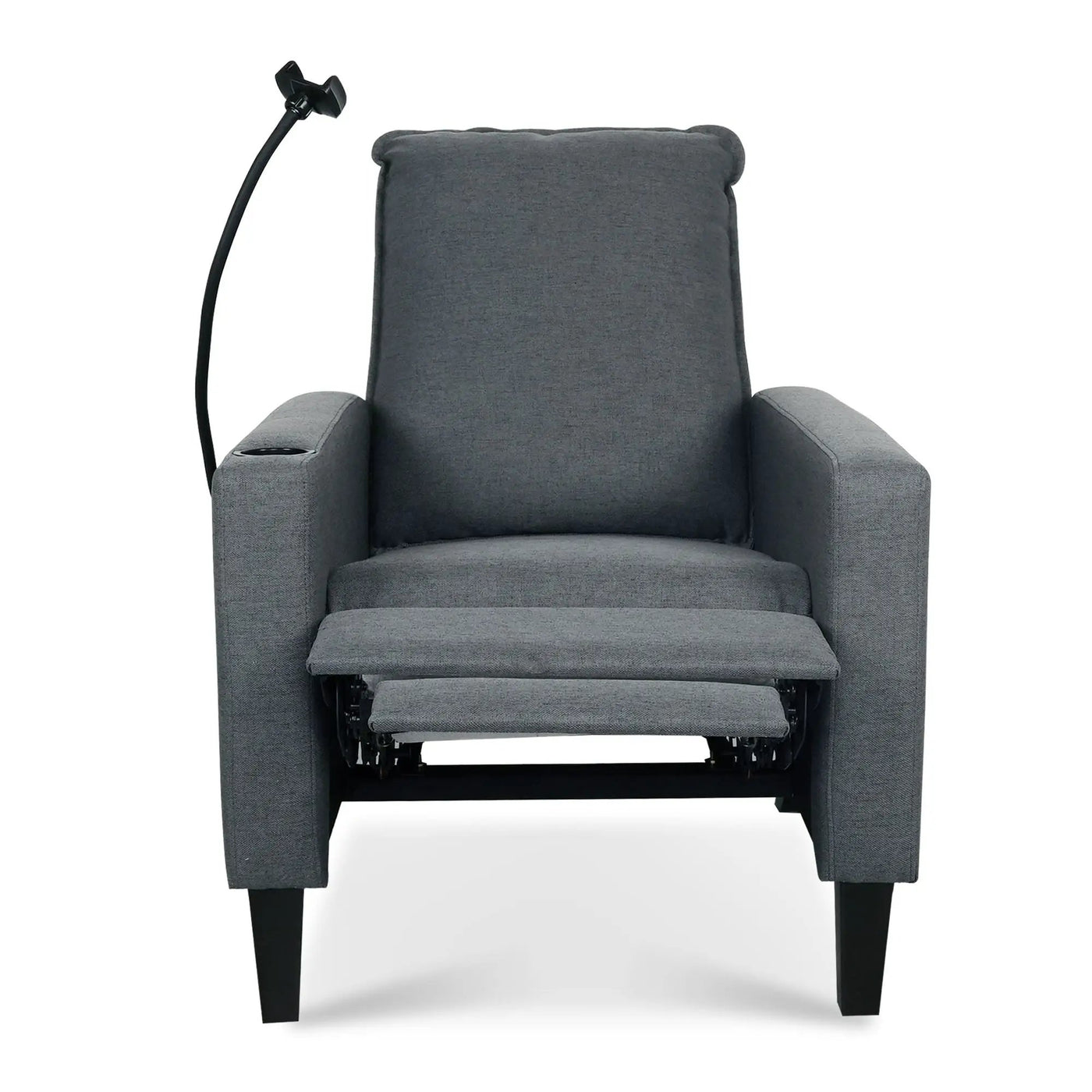 Recliner Chairs For Adults, Adjustable Recliner Sofa With Mobile Phone Holder & Cup Holder, Modern Reclining Chairs Fabric Push Back Recliner Chairs For Living Room, Bedroom by HouseOfZazla