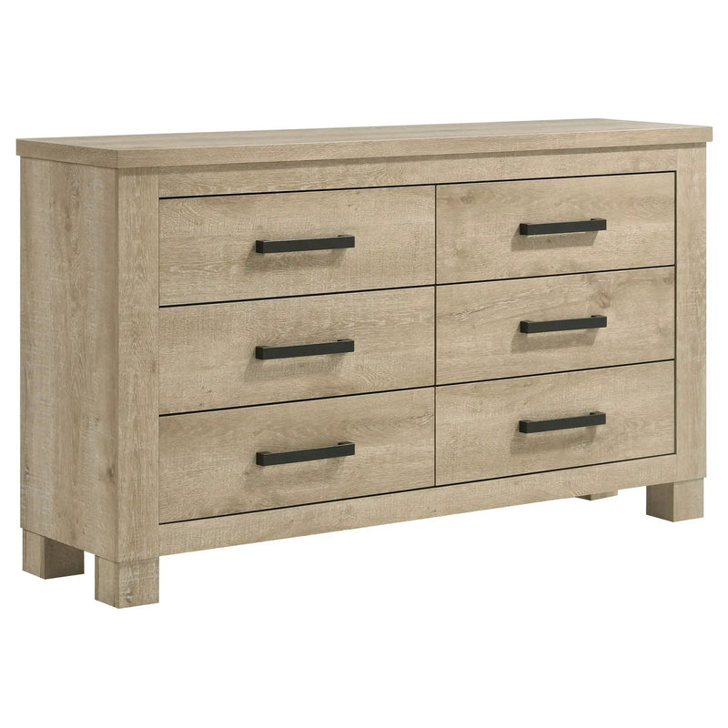 Oakglen 4-piece California King Bedroom Set Weathered Oak by Unique Piece Furniture