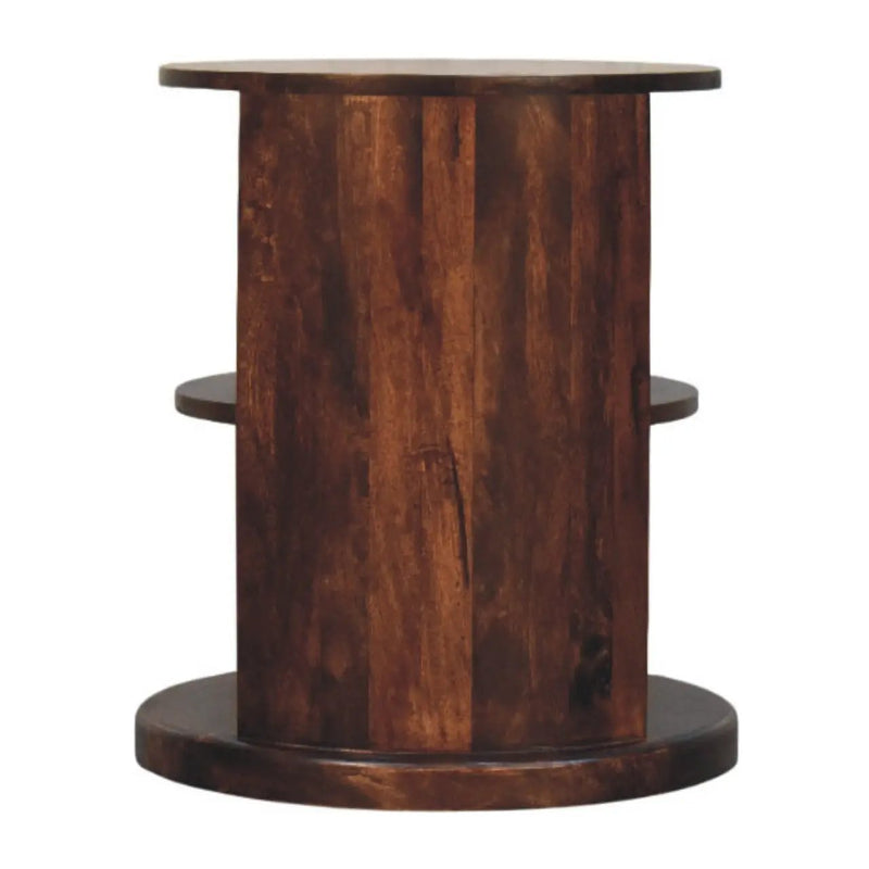 Artisan Furniture Solid Wood Ventura Side Table by HouseOfZazla